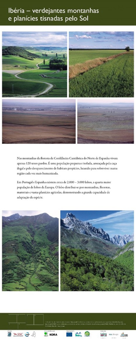 11. Ibéria - verdejantes montanhas e  planícies tisnadas pelo Sol