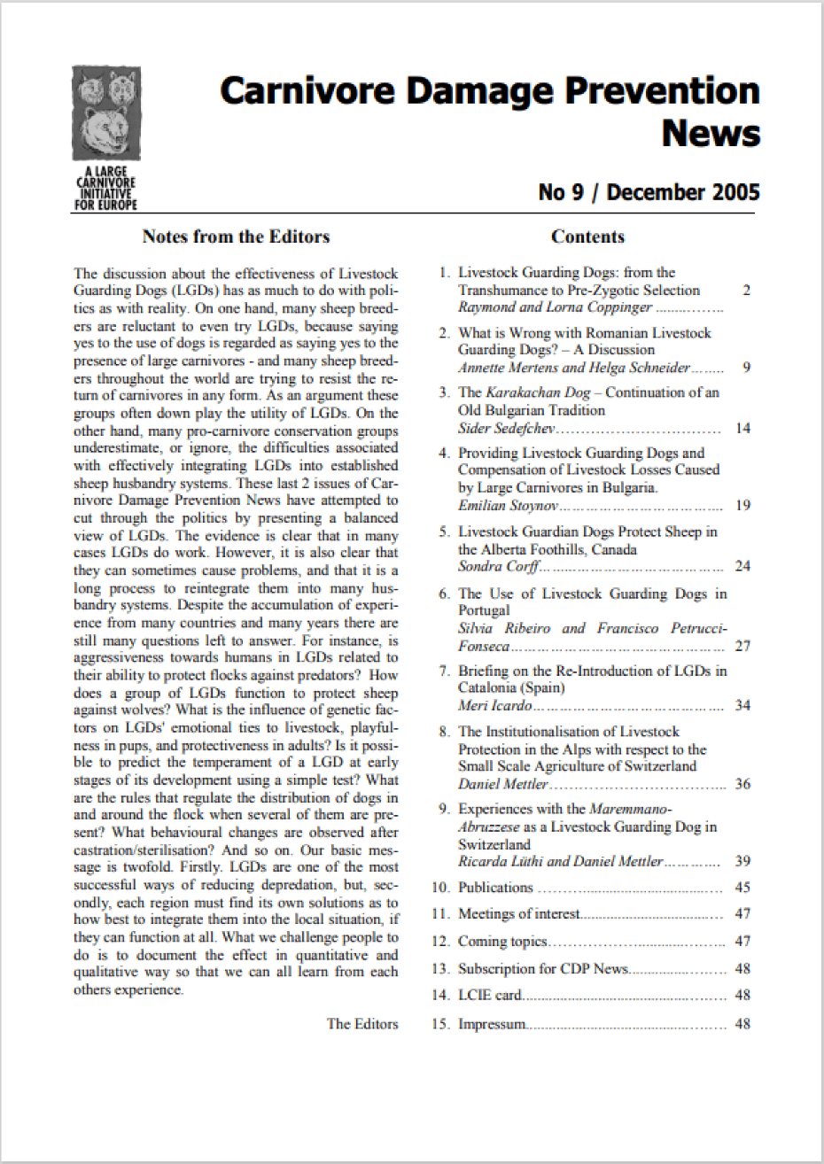 Capa Edição 9 CDPnews - Inverno 2005