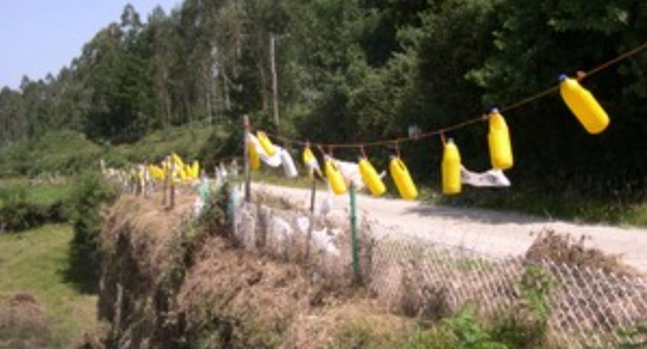 Garrafas de plástico